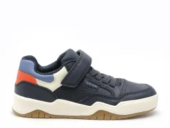 Geox J PERTH GARCON J367RE Bleu Baskets Basses Garçon