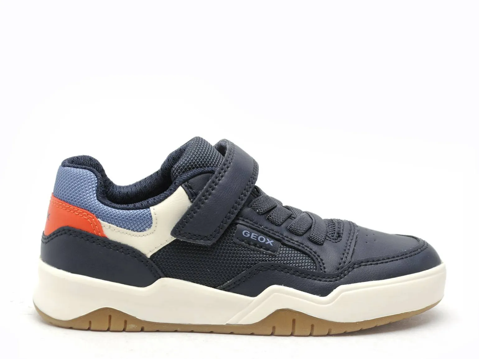Geox J PERTH GARCON J367RE Bleu Baskets Basses Garçon