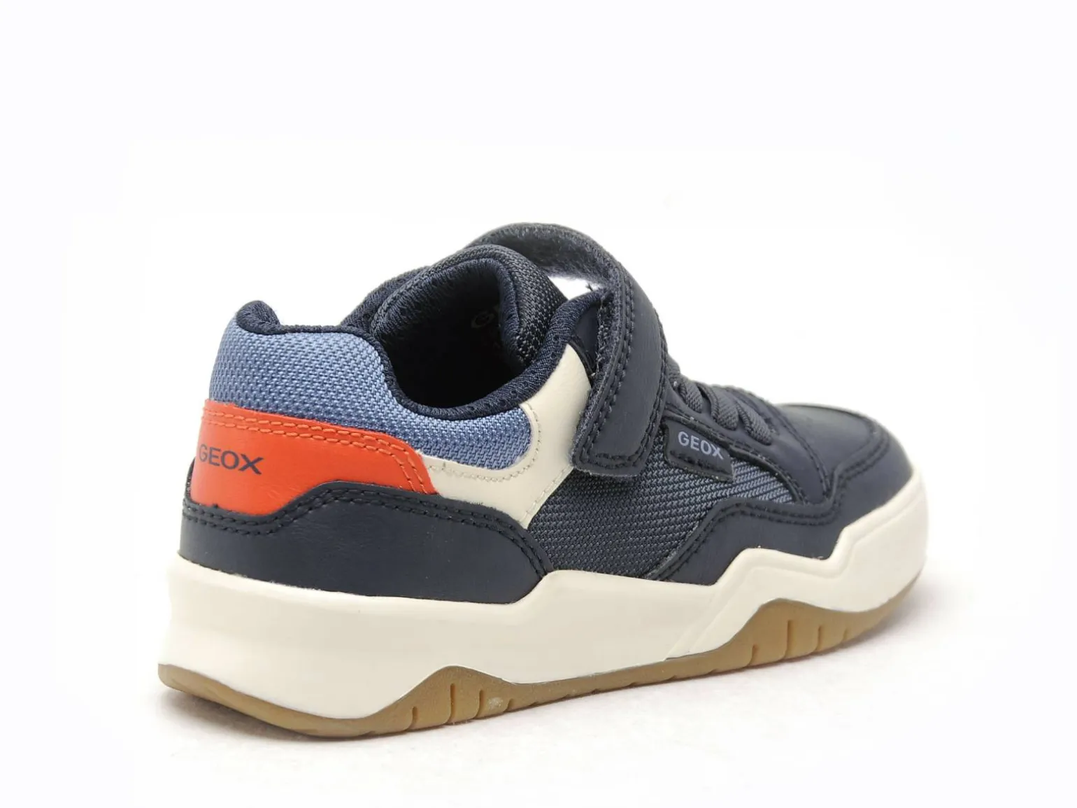 Geox J PERTH GARCON J367RE Bleu Baskets Basses Garçon