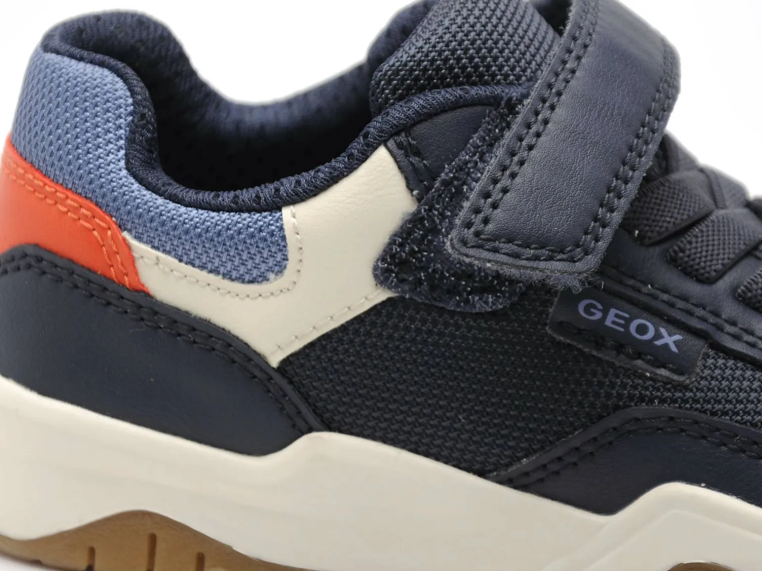 Geox J PERTH GARCON J367RE Bleu Baskets Basses Garçon