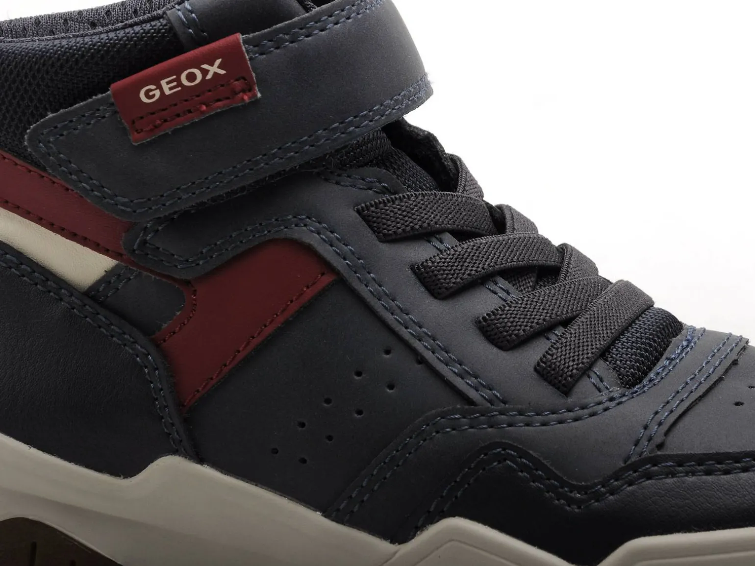 Geox J PERTH GARCON J367RF Multicolore Baskets Montantes Garçon