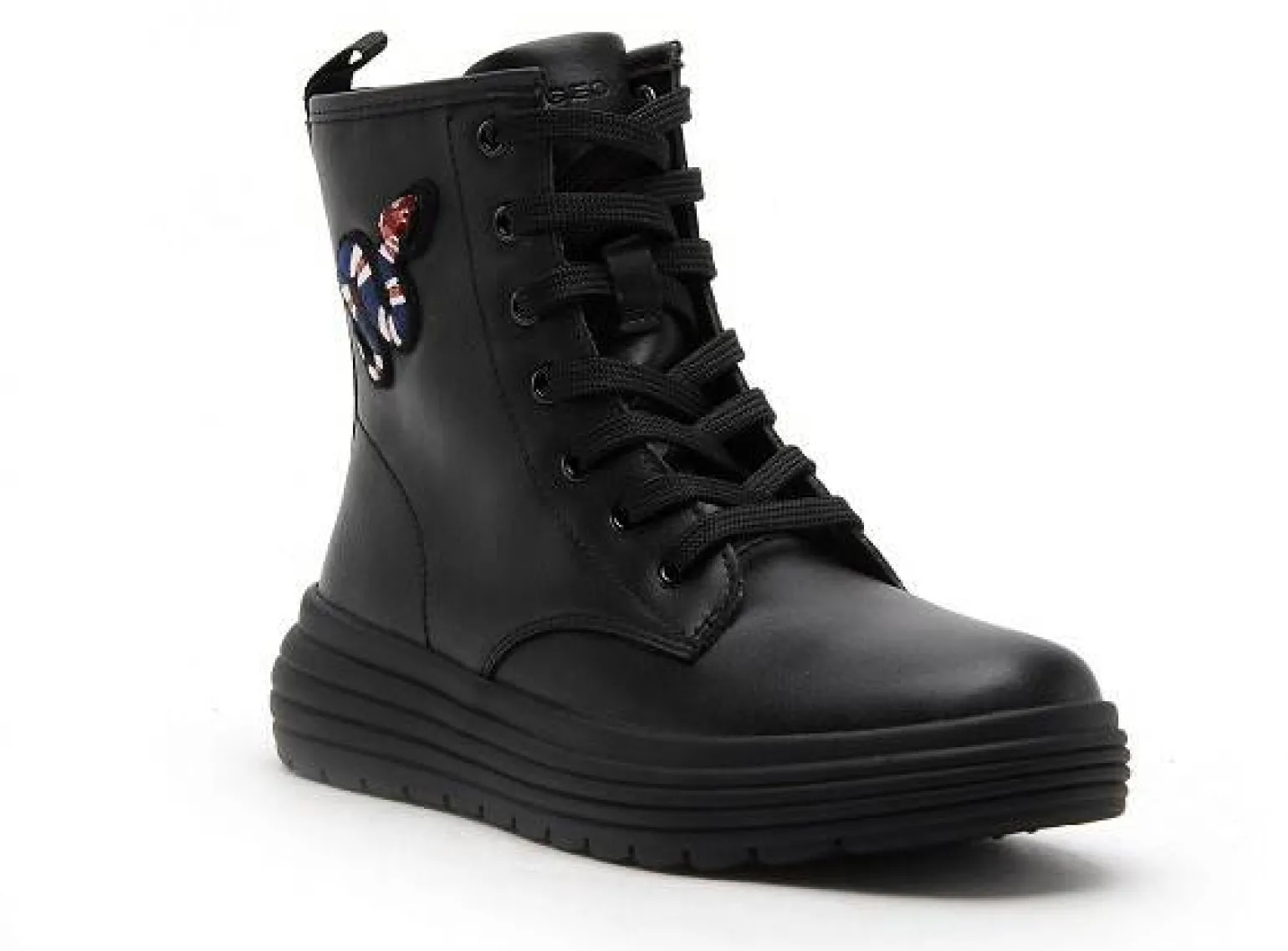 Geox J PHAOLAE GIRL J46ETD Noir Boots et Bottes Fille