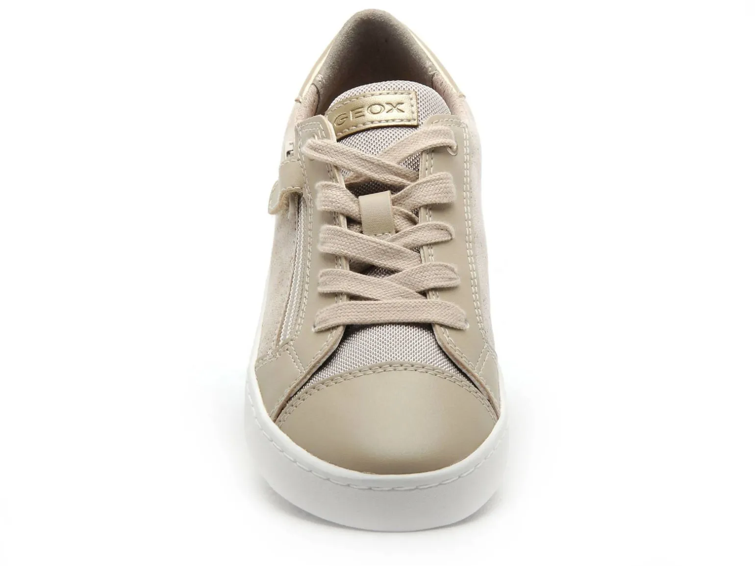 Geox JR KILWI FILLE J45D5A Or Baskets Basses Fille