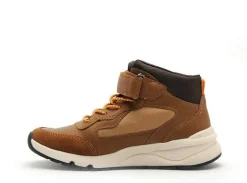 Geox J ROONER BOY J46H0E Marron Baskets Montantes Garçon