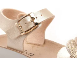 Geox J SANDAL COSTAREI GI J55EAE Or Sandales Fille
