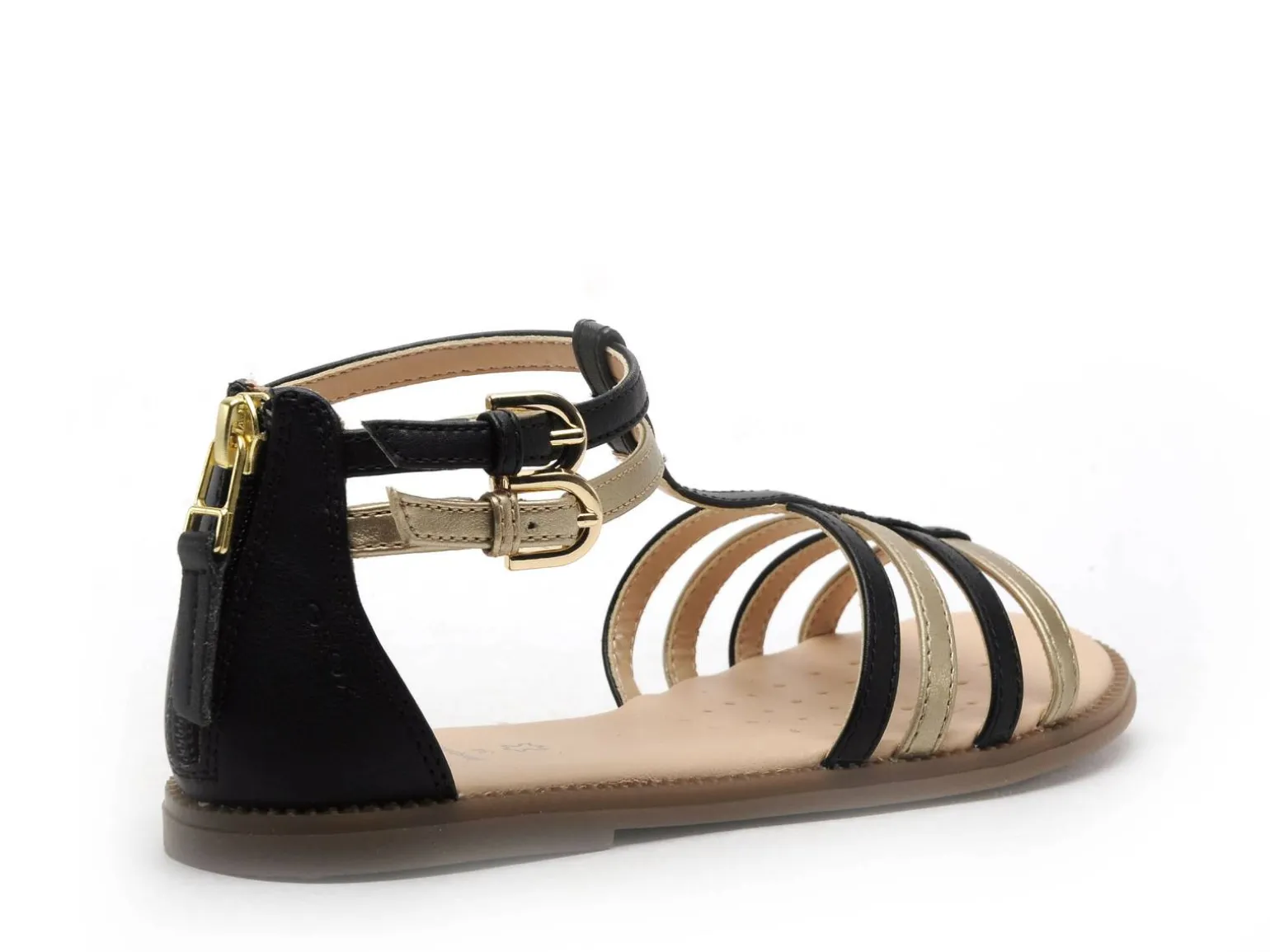 Geox J SANDALE KARLY FILL J7235D Noir Sandales Fille