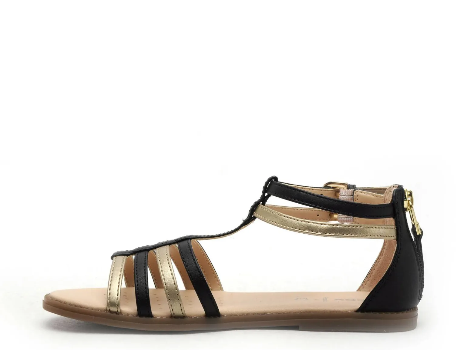 Geox J SANDALE KARLY FILL J7235D Noir Sandales Fille