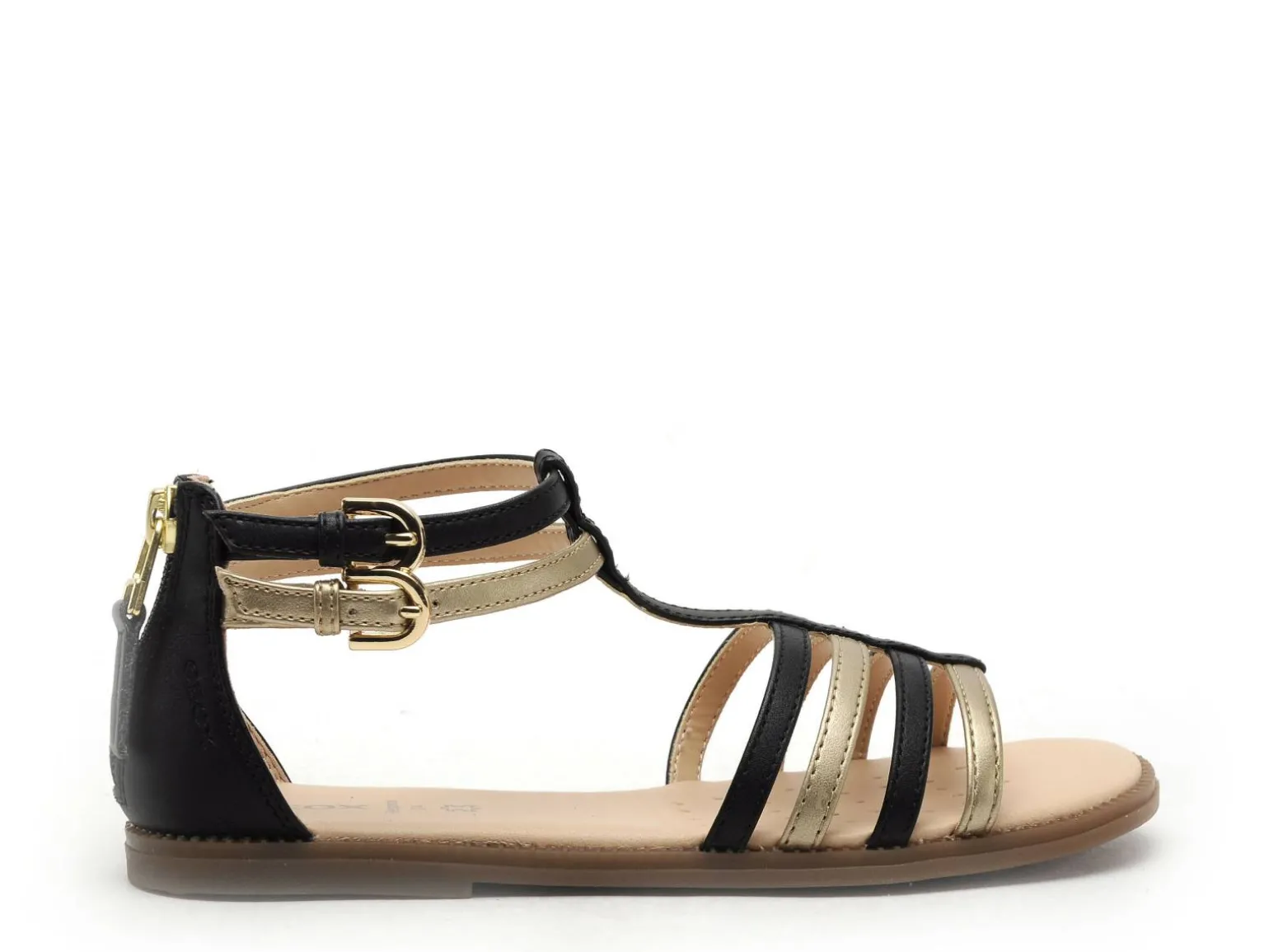 Geox J SANDALE KARLY FILL J7235D Noir Sandales Fille