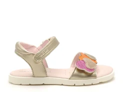 Geox J SANDAL JOYFOOT GIR J65P1D Or Sandales Fille