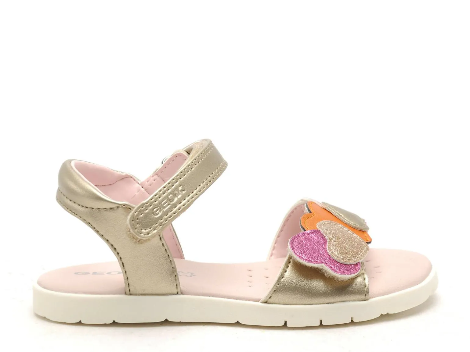 Geox J SANDAL JOYFOOT GIR J65P1D Or Sandales Fille