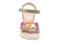 Geox J SANDAL JOYFOOT GIR J65P1D Or Sandales Fille