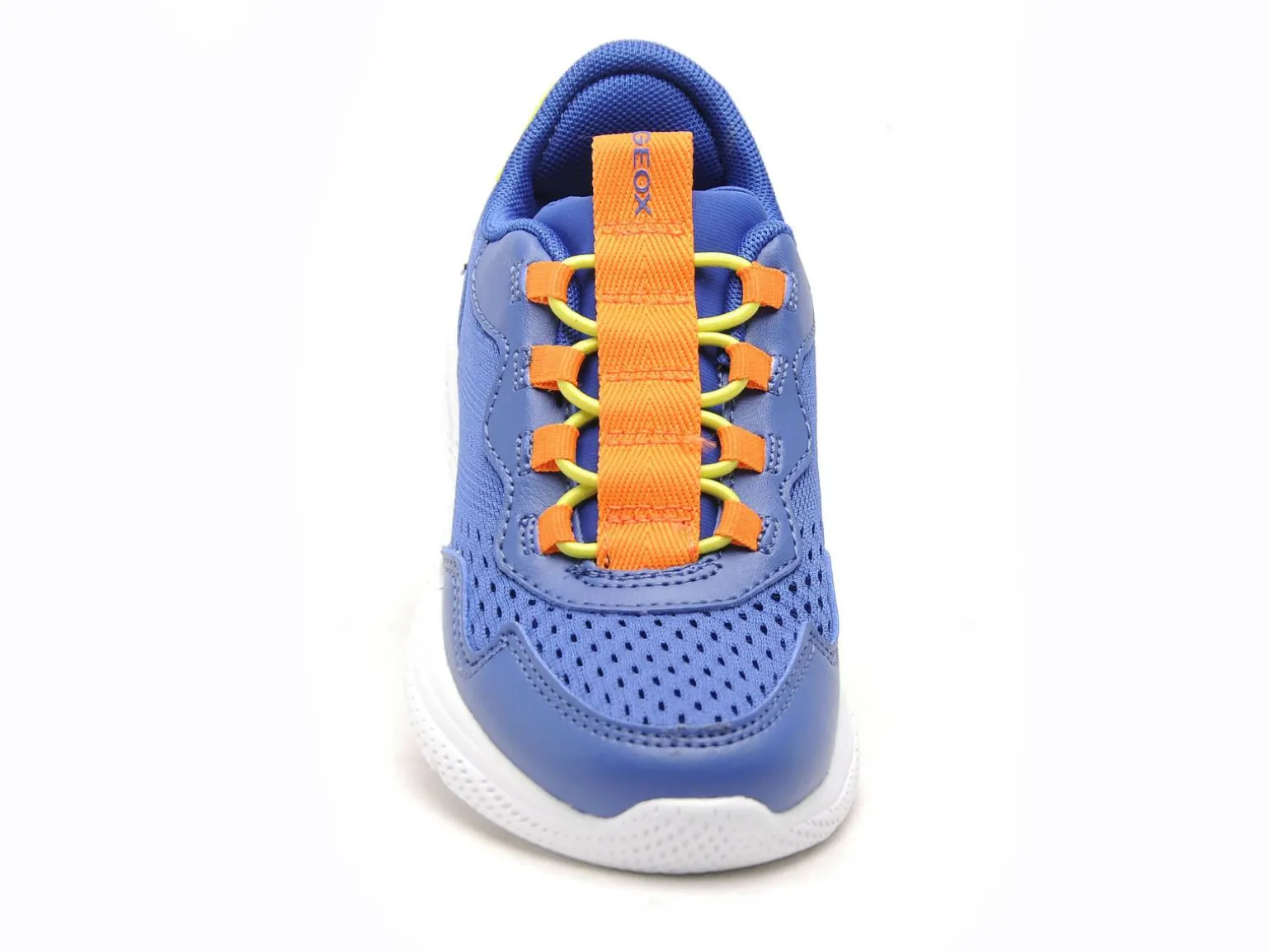 Geox J SPRINTYE FAST IN B J65NQA Bleu Baskets Basses Garçon