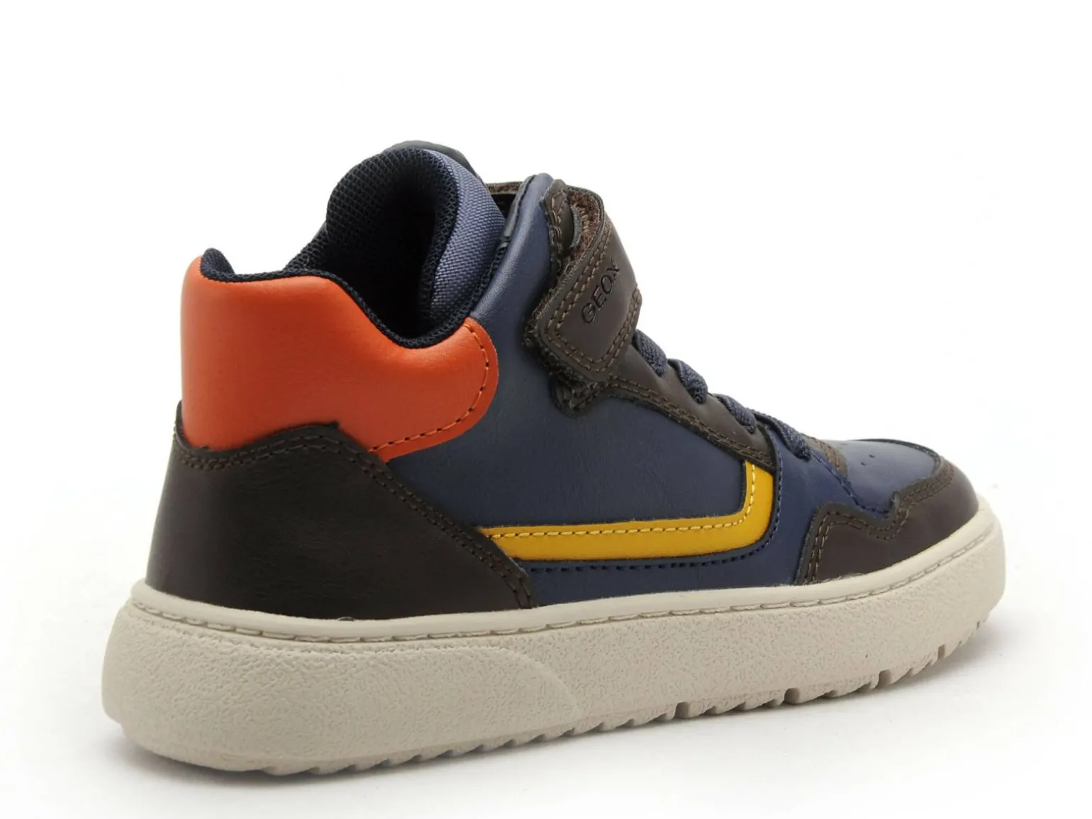 Geox J THELEVEN BOY J56LDB Multicolore Baskets Montantes Garçon