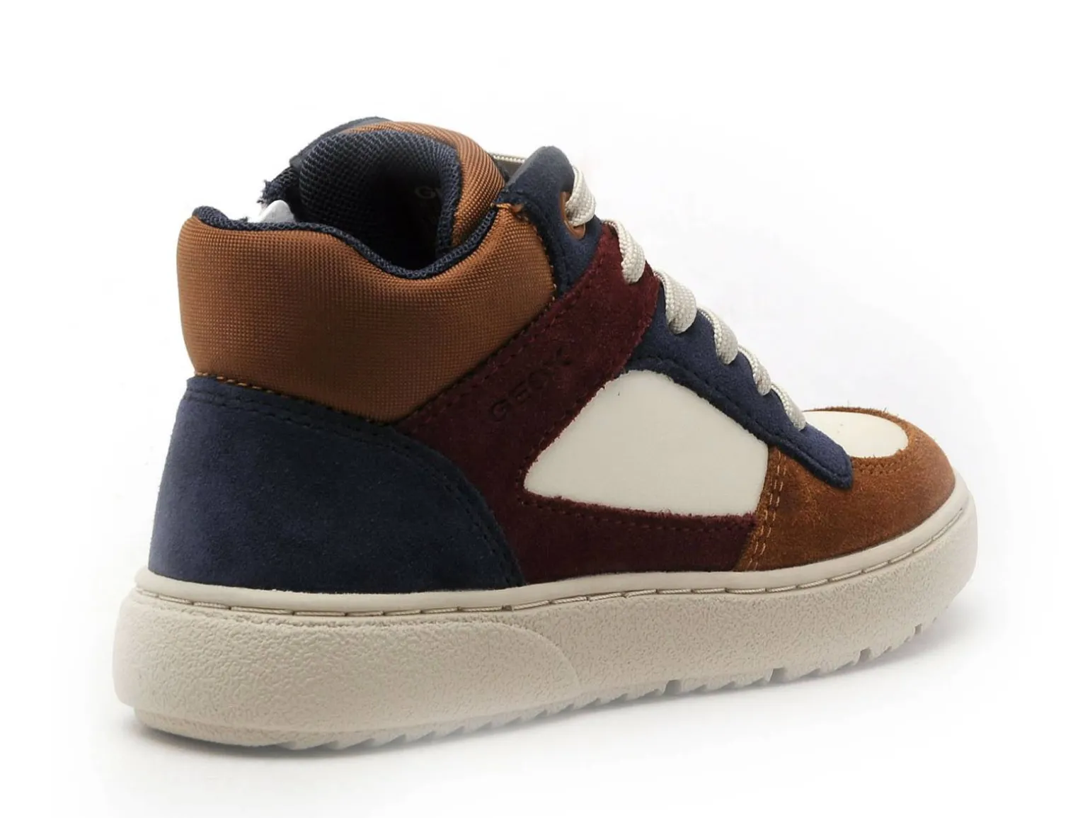 Geox J THELEVEN BOY J46LDC Multicolore Baskets Montantes Garçon