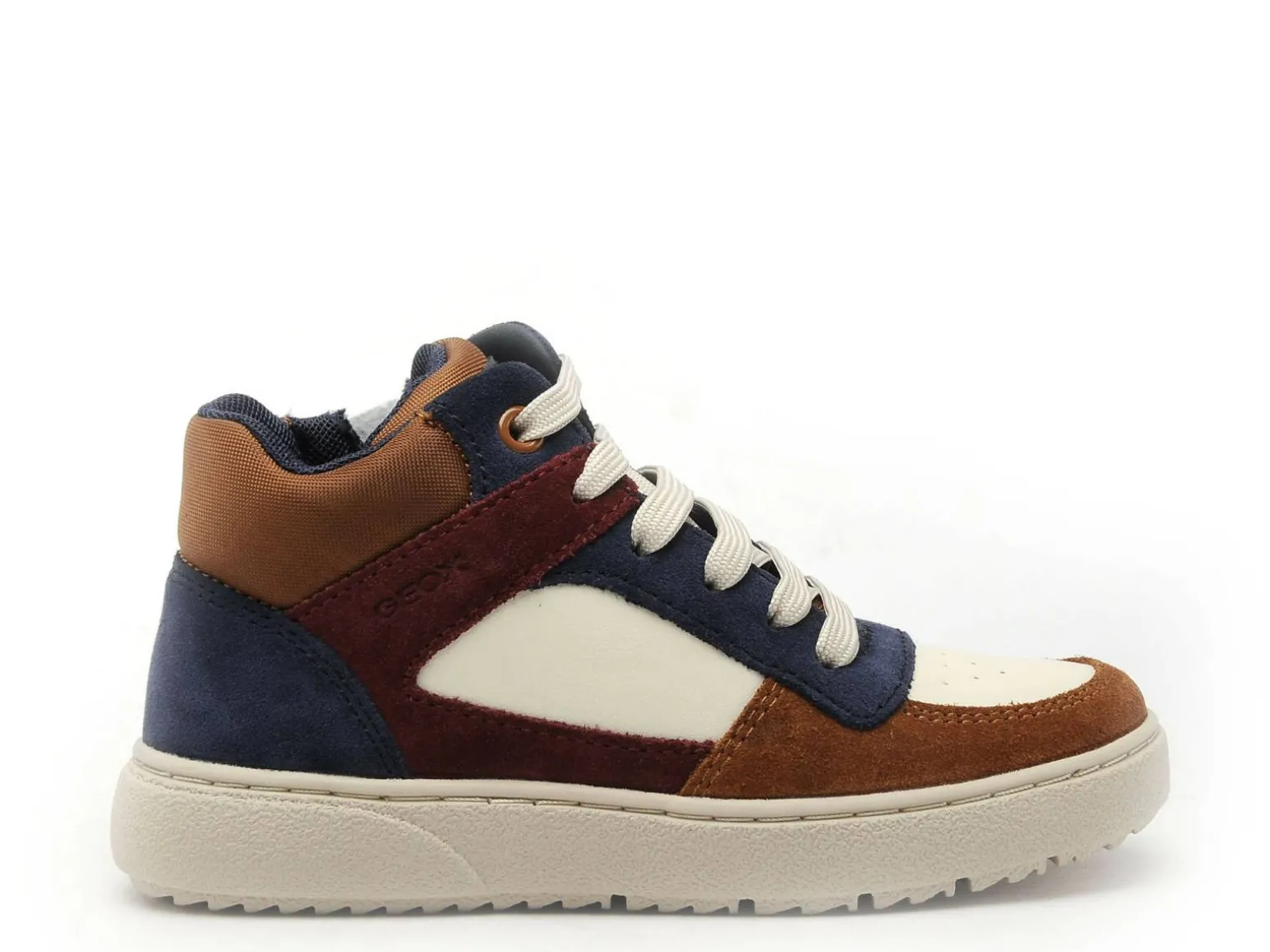 Geox J THELEVEN BOY J46LDC Multicolore Baskets Montantes Garçon