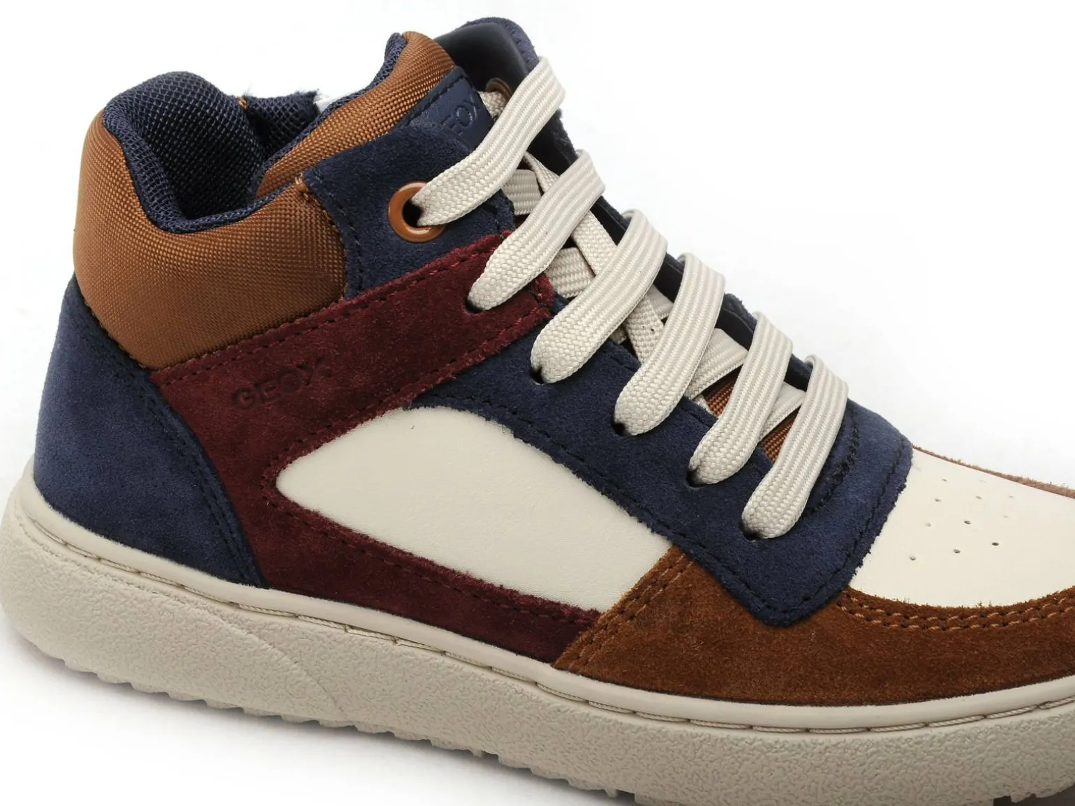 Geox J THELEVEN BOY J46LDC Multicolore Baskets Montantes Garçon