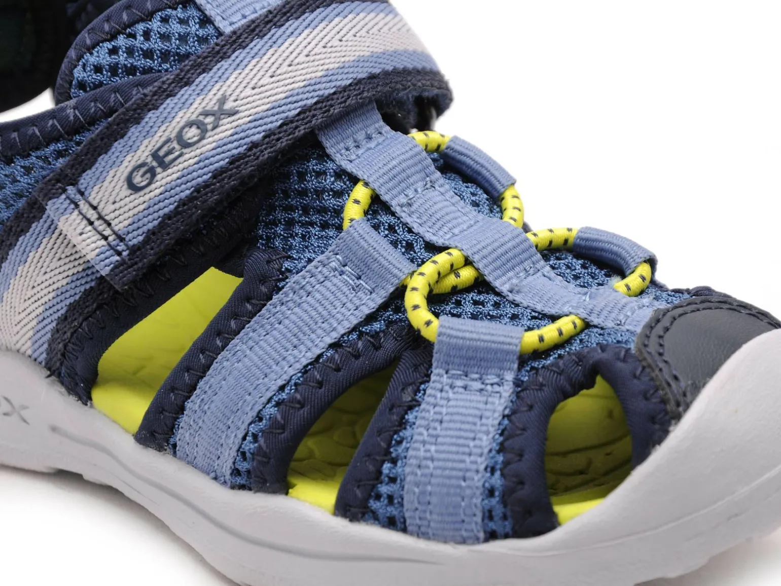 Geox J VANIETT BOY J555XA Bleu Sandales Garçon