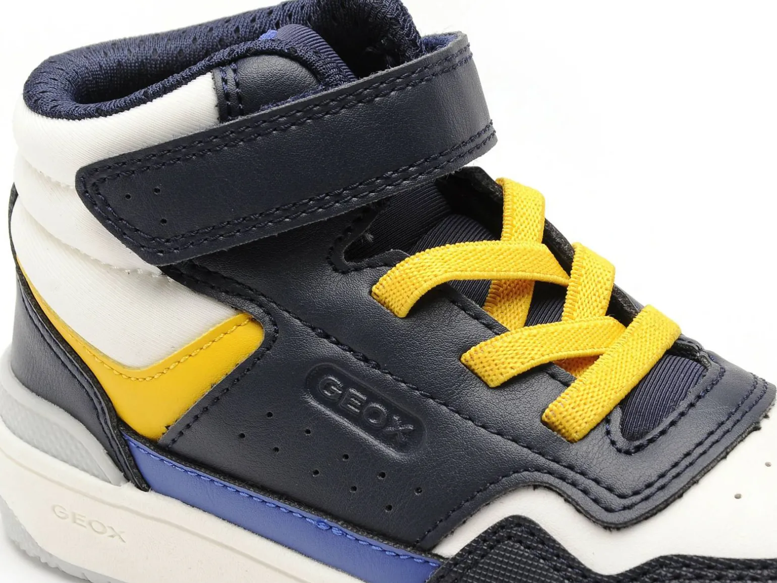 Geox J WASHIBA BOY I J66LQI Bleu Baskets Montantes Garçon