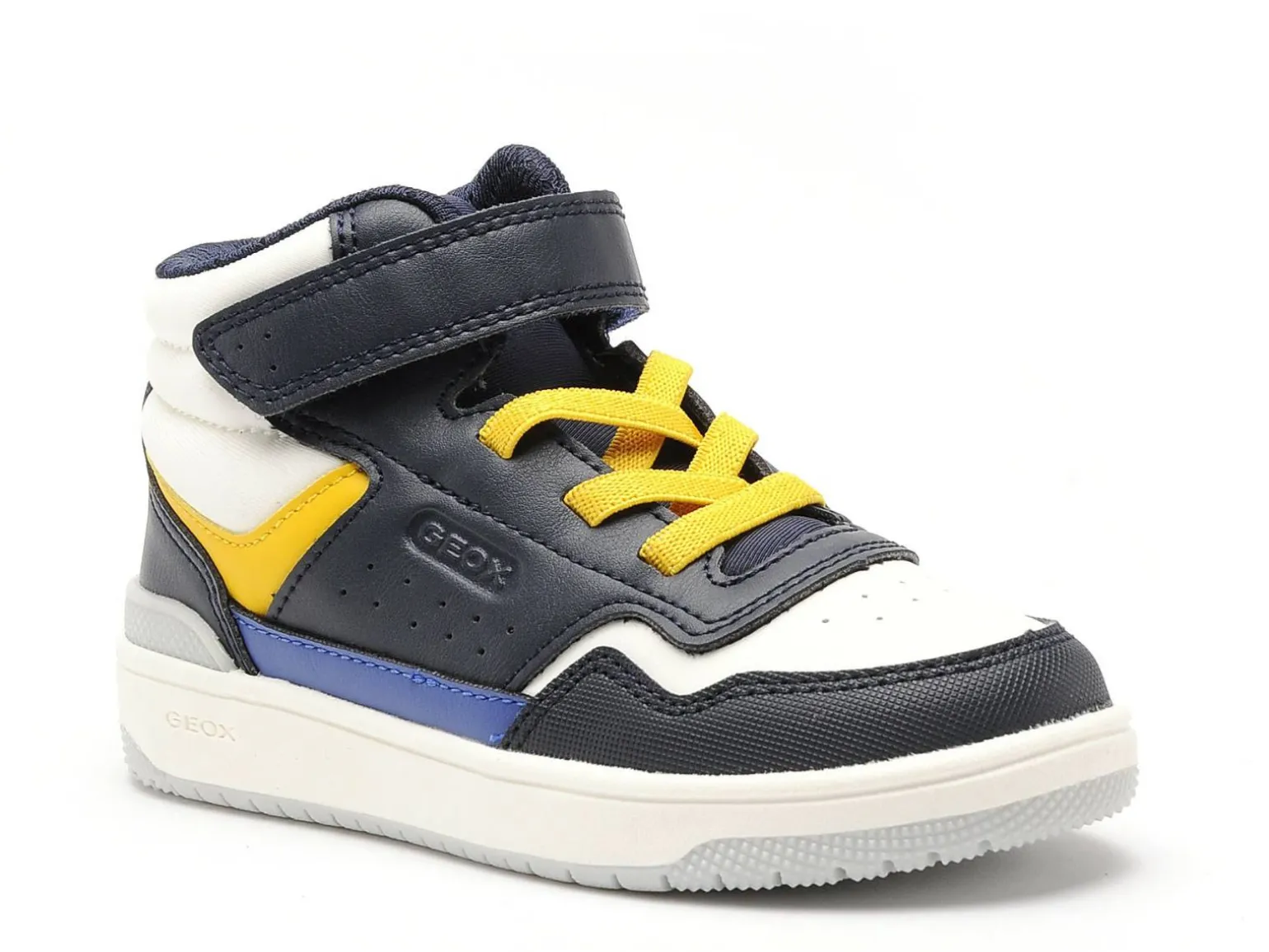 Geox J WASHIBA BOY I J66LQI Bleu Baskets Montantes Garçon