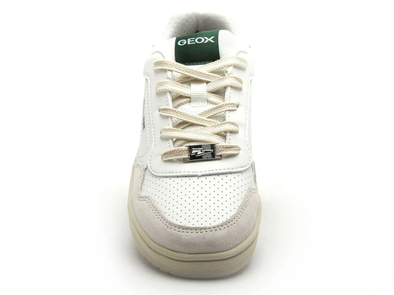 Geox J WASHIBA BOY J55LQD Blanc Baskets Basses Garçon