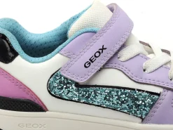 Geox J WASHIBA GIRL J55HXA Multicolore Baskets Basses Fille