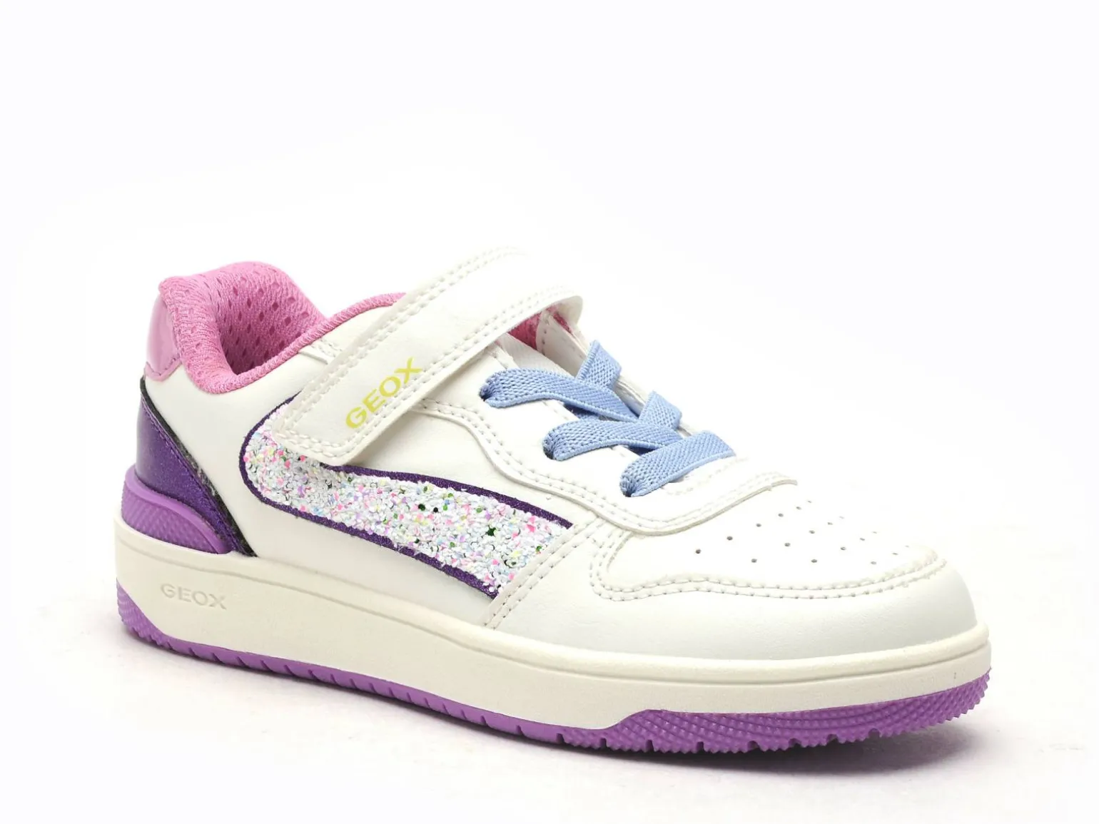 Geox J WASHIBA GIRL J55HXA Multicolore Baskets Basses Fille