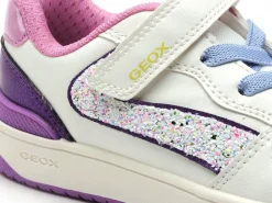 Geox J WASHIBA GIRL J55HXA Multicolore Baskets Basses Fille
