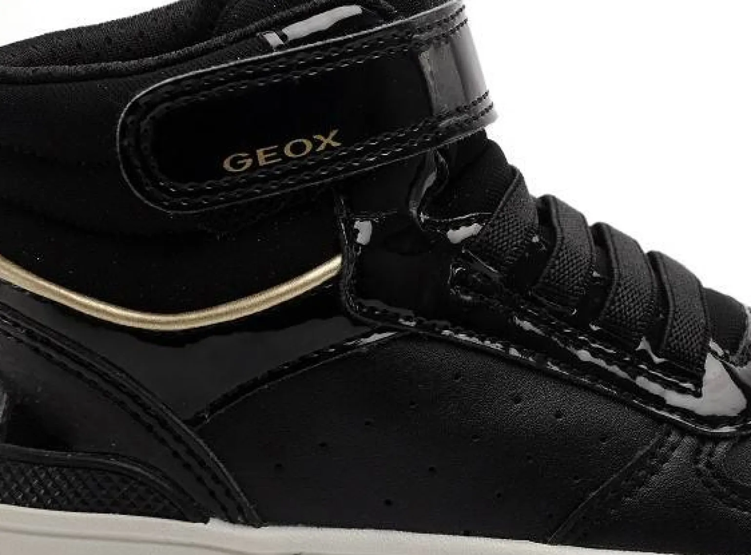 Geox J WASHIBA GIRL J36HXA Noir Baskets Montantes Fille