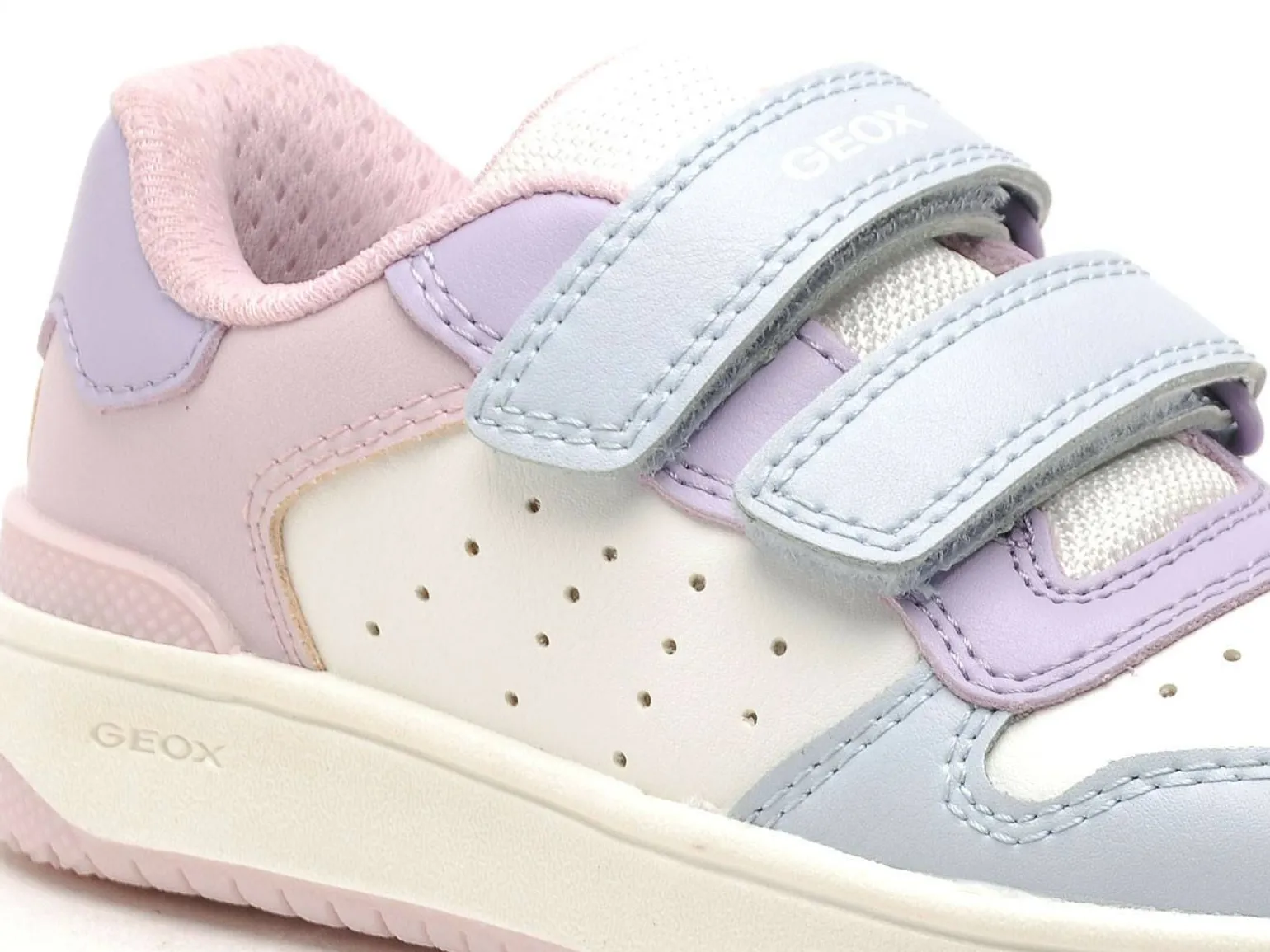 Geox J WASHIBA GIRL J45HXB Multicolore Baskets Basses Fille