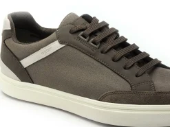 Geox U BALTMOORE U55LDB Gris Baskets Basses Homme