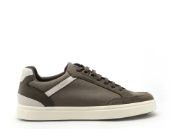 Geox U BALTMOORE U55LDB Gris Baskets Basses Homme