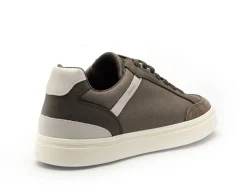 Geox U BALTMOORE U55LDB Gris Baskets Basses Homme
