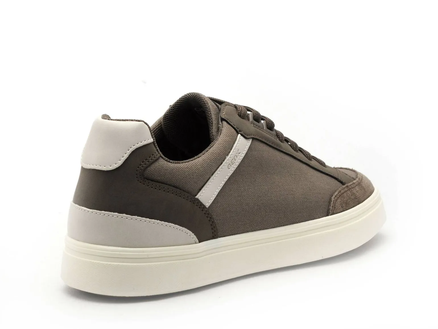 Geox U BALTMOORE U55LDB Gris Baskets Basses Homme