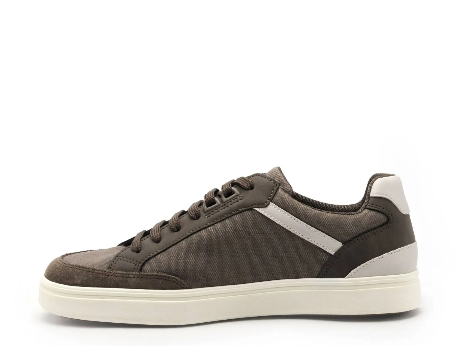 Geox U BALTMOORE U55LDB Gris Baskets Basses Homme