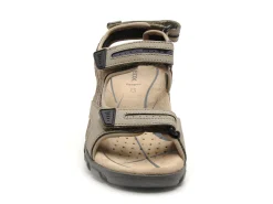 Geox UOMO SANDALE STRADA U8224D Beige Sandales Homme