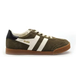 Gola Baskets ELAN CKA538 Kaki Baskets Basses Garçon