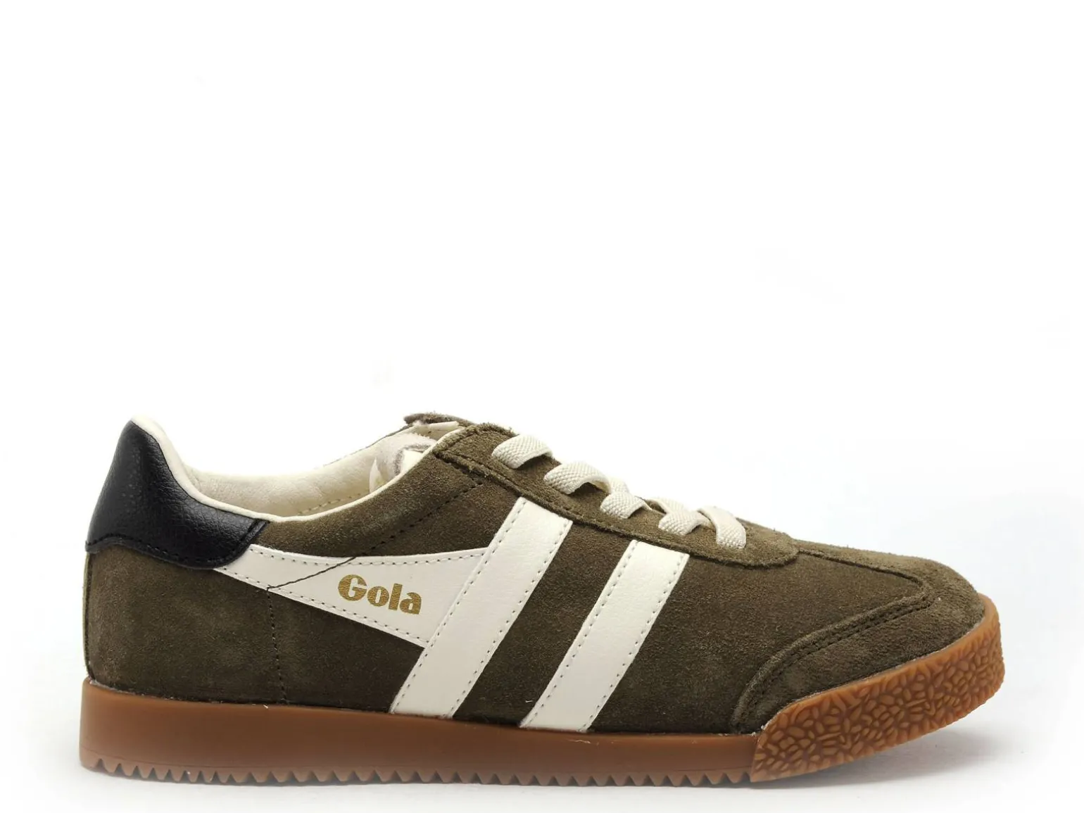 Gola Baskets ELAN CKA538 Kaki Baskets Basses Garçon
