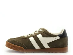 Gola Baskets ELAN CKA538 Kaki Baskets Basses Garçon