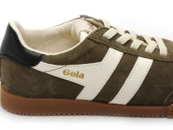 Gola Baskets ELAN CKA538 Kaki Baskets Basses Garçon
