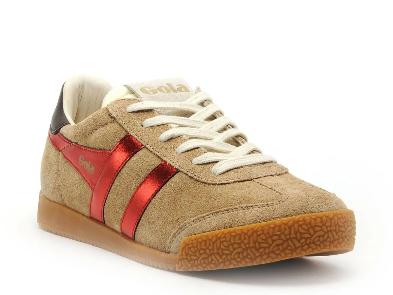 Gola BASKETS ELAN GLITZ CLB490 Beige Baskets Basses Femme