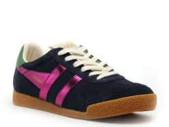 Gola BASKETS ELAN GLITZ CLB490 Bleu Baskets Basses Femme