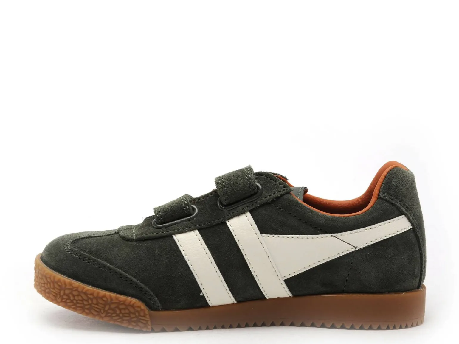 Gola Baskets HARRIER STRAP CKA192 Kaki Baskets Basses Garçon