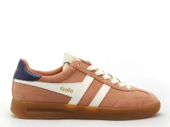 Gola CYCLONE CLB762 Orange Baskets Basses Femme