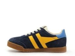 Gola ELAN CKA538 Bleu Baskets Basses Garçon