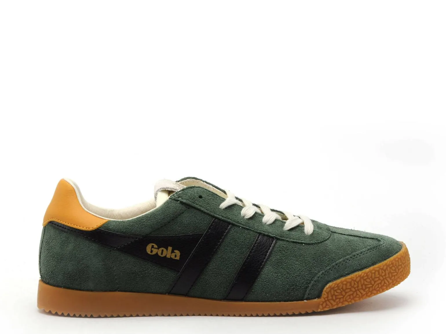 Gola ELAN CMB538 Vert Baskets Basses Homme