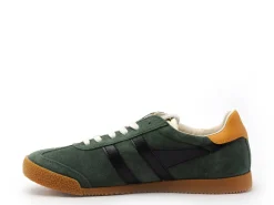 Gola ELAN CMB538 Vert Baskets Basses Homme