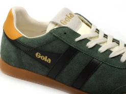 Gola ELAN CMB538 Vert Baskets Basses Homme