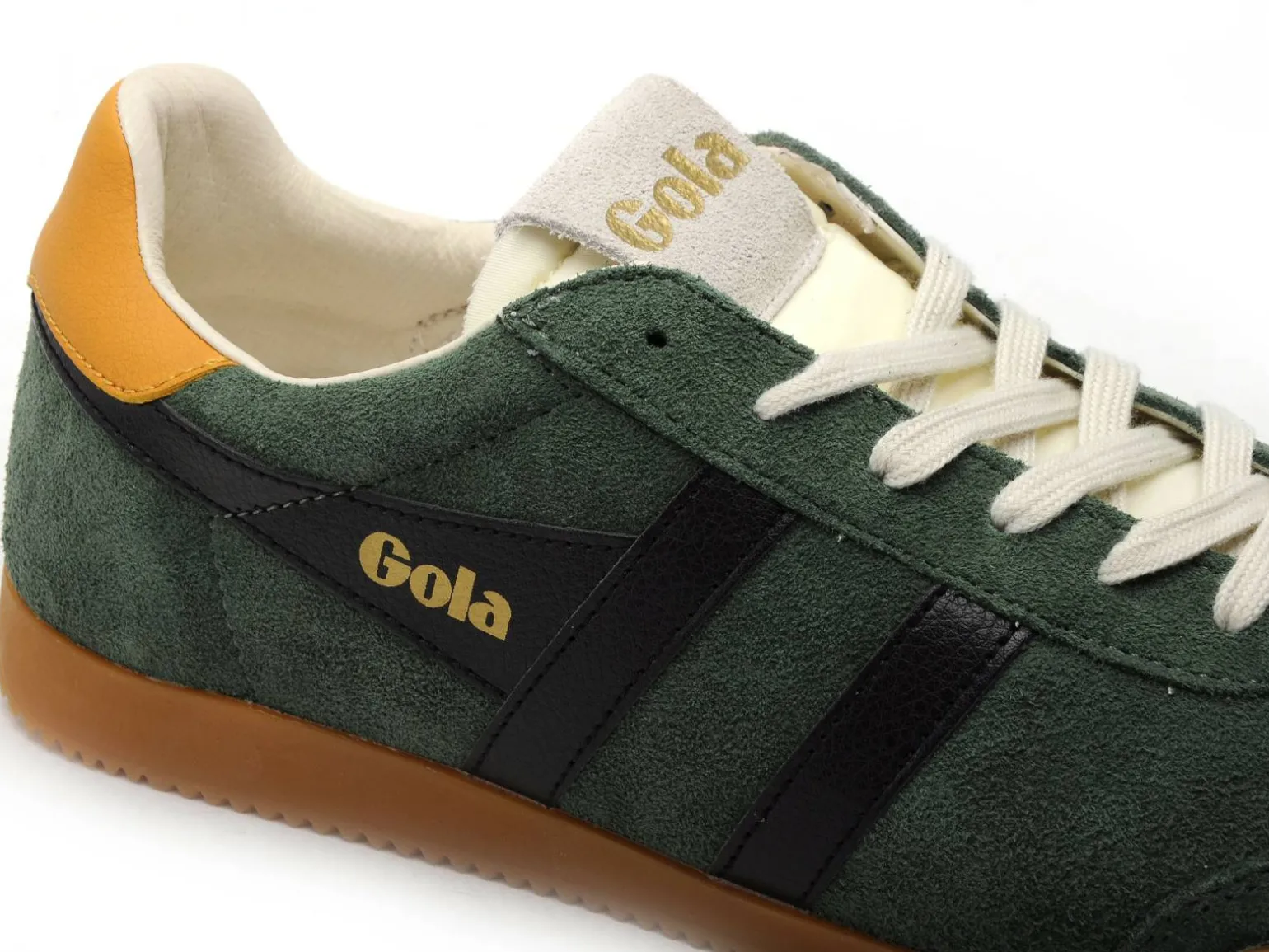Gola ELAN CMB538 Vert Baskets Basses Homme