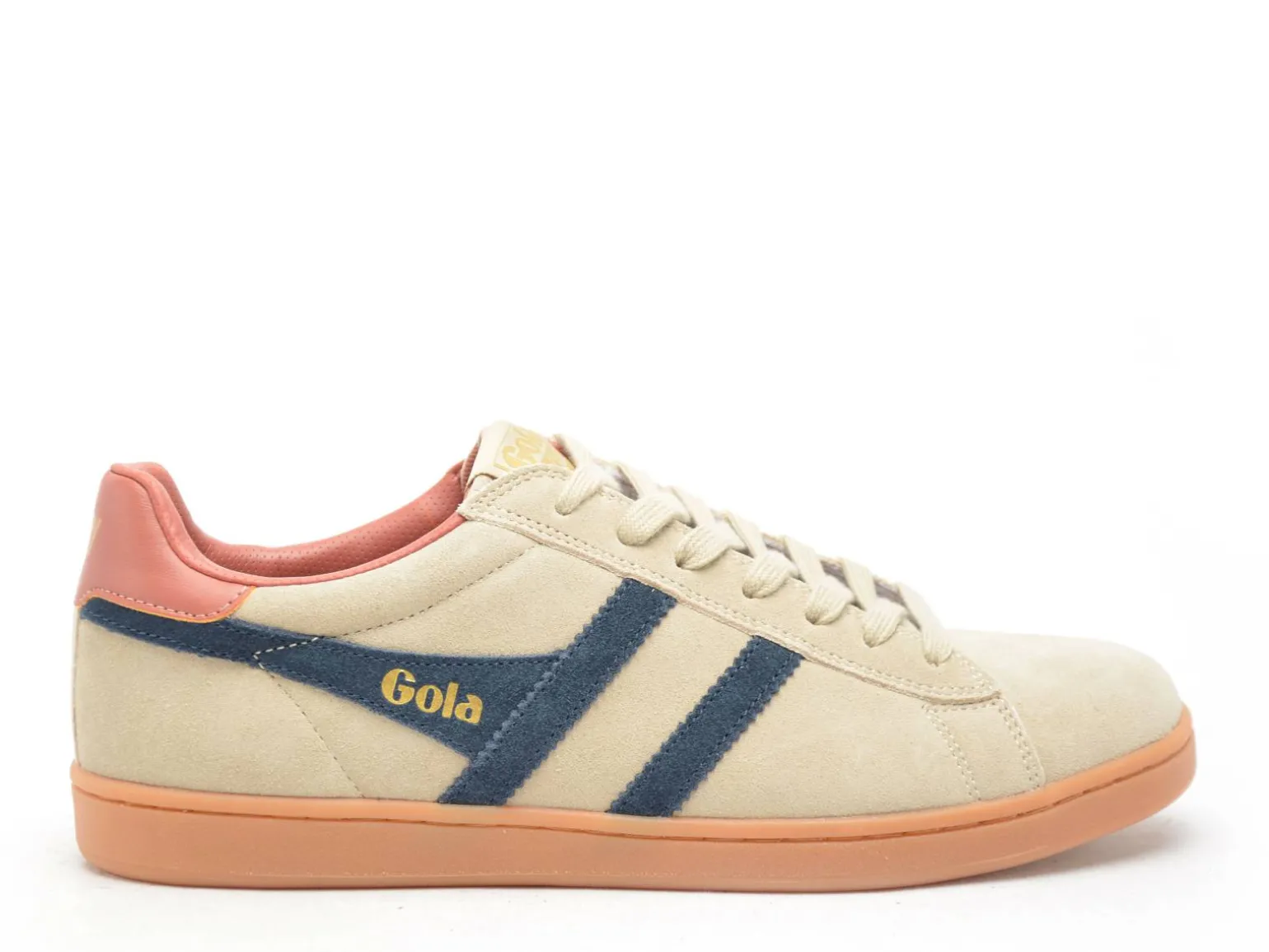 Gola EQUIPE2 SUEDE CMB387 Beige Baskets Basses Homme