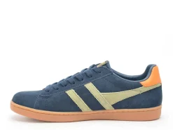Gola EQUIPE2 SUEDE CMB387 Bleu Baskets Basses Homme